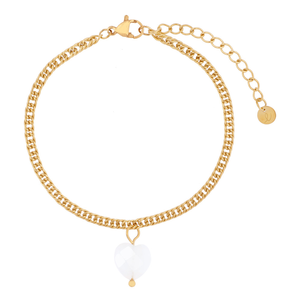 Bracelet fine big heart Bracelet fine big heart