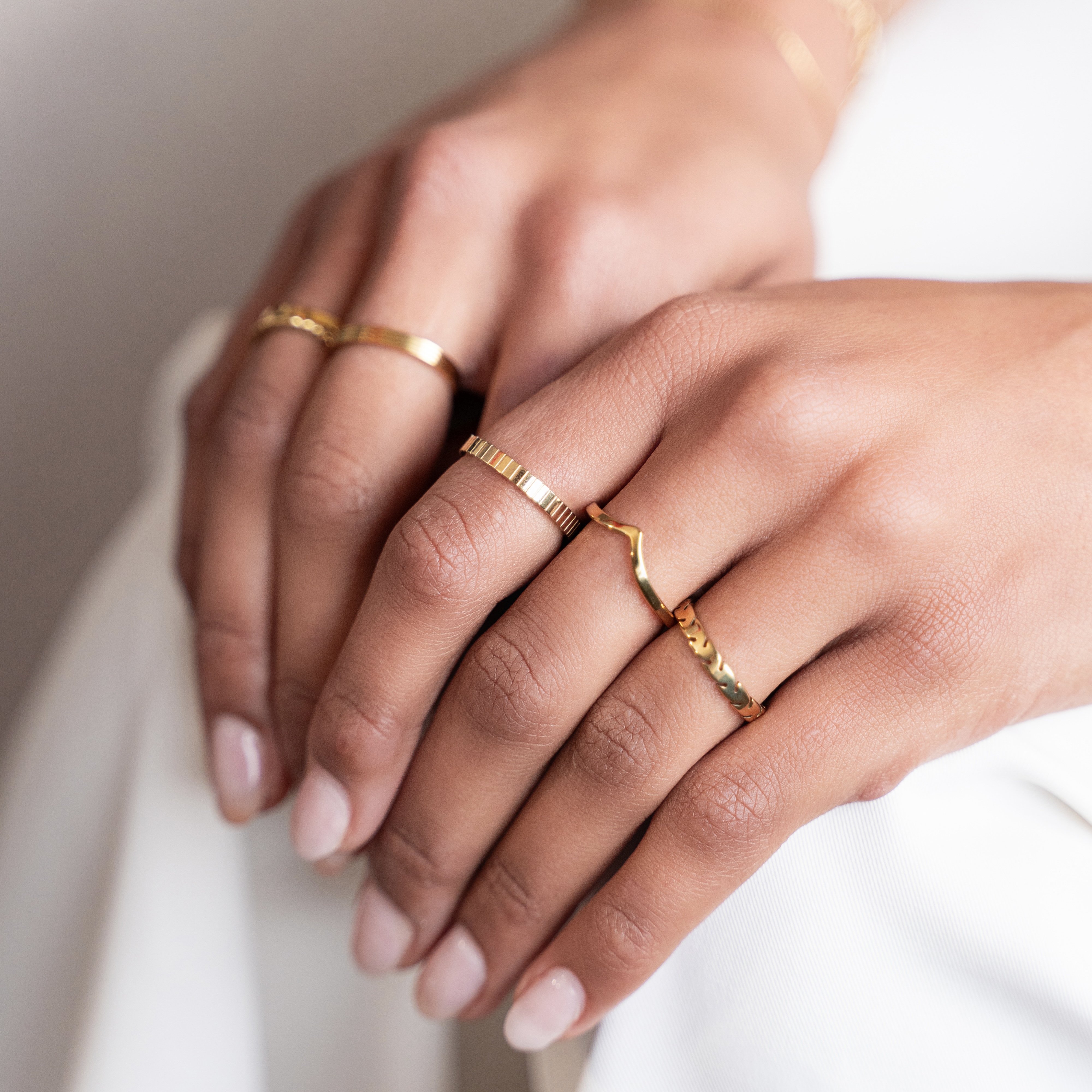 Ring fine stripes