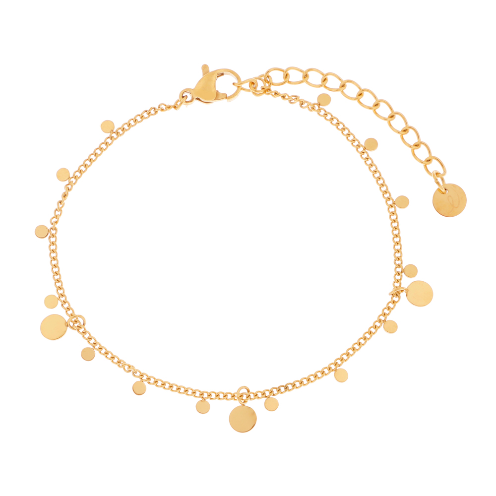 Bracelet festive coins gold Bracelet festive coins gold