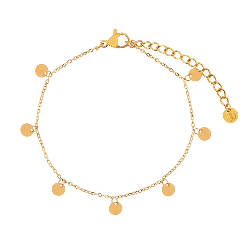 Bracelet a lot of coins gold Bracelet a lot of coins gold