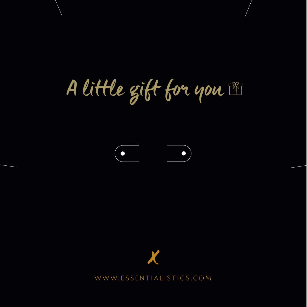 Sieraden kaartje - A little gift for you