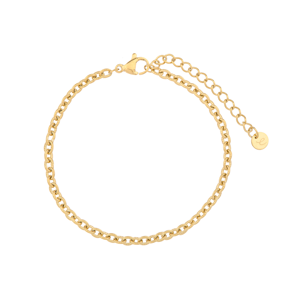 Armband basic rondjes goud Armband basic rondjes goud