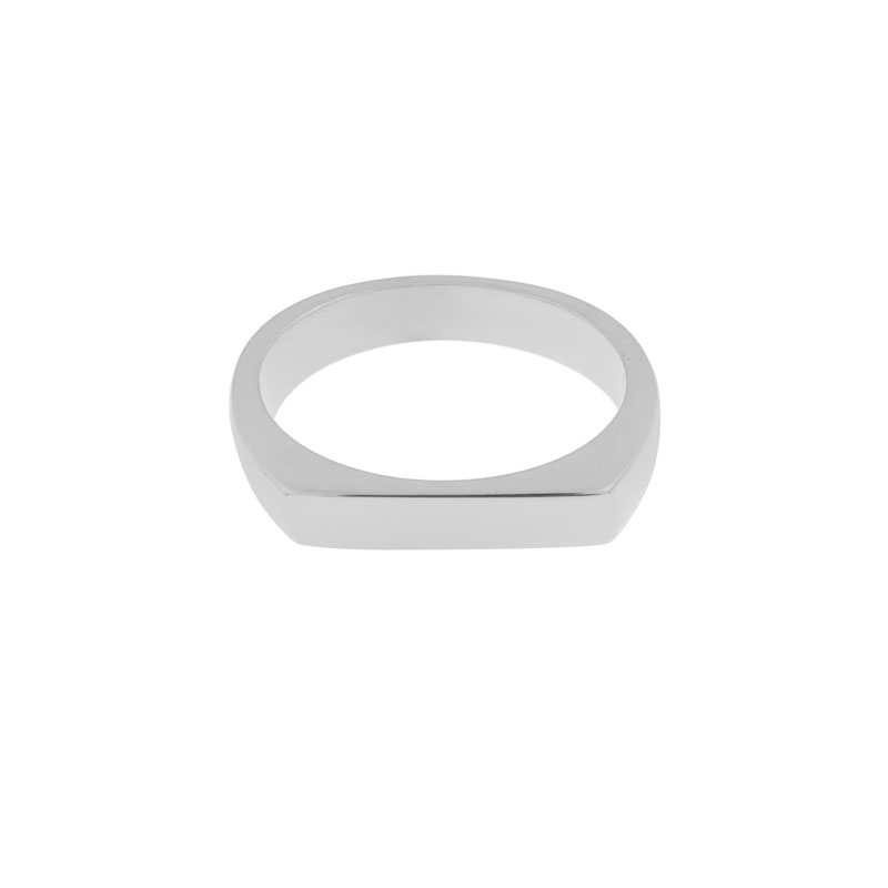 Ring statement bar silver Ring statement bar silver