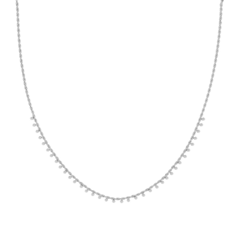 Necklace many dots silver Necklace many dots silver