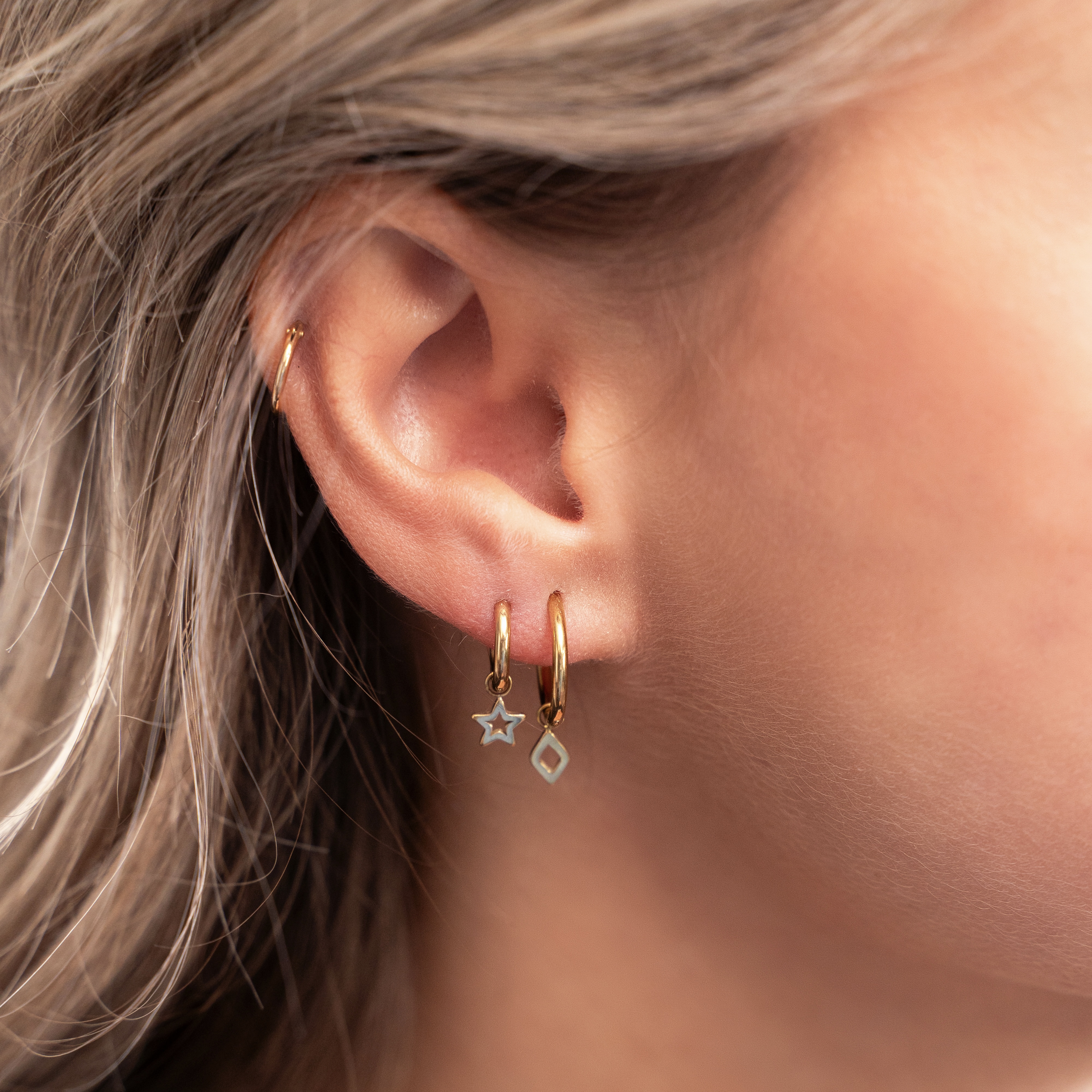 Oorringen basic klein