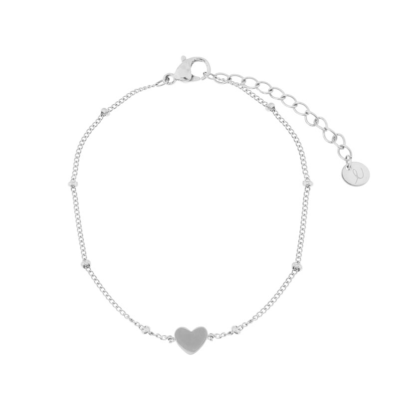 Bracelet share heart silver Bracelet share heart silver
