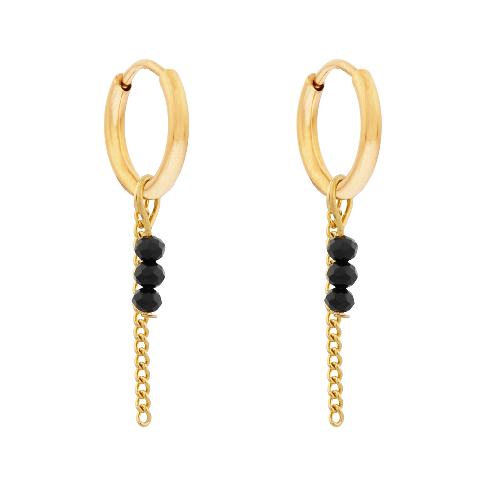 Earrings fine classic gold Earrings fine classic gold