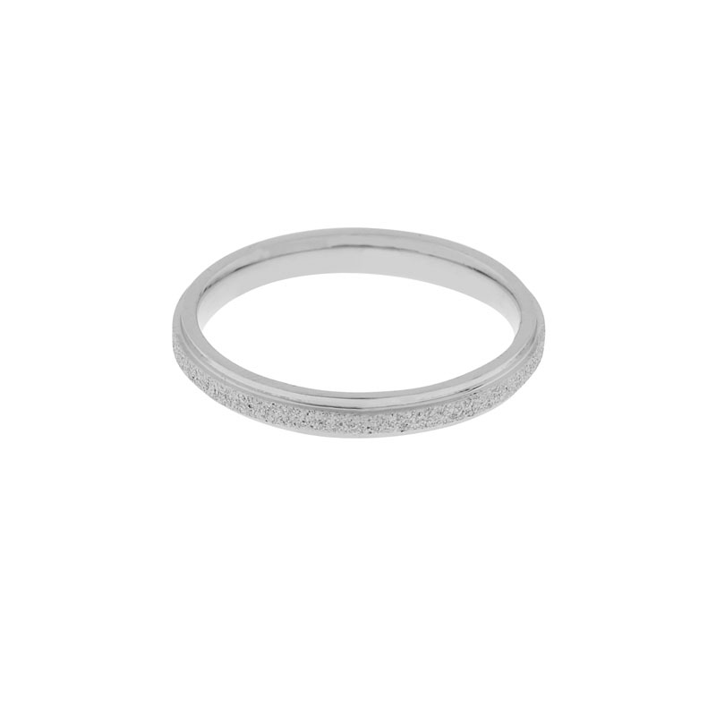 Ring fine glitter silver Ring fine glitter silver