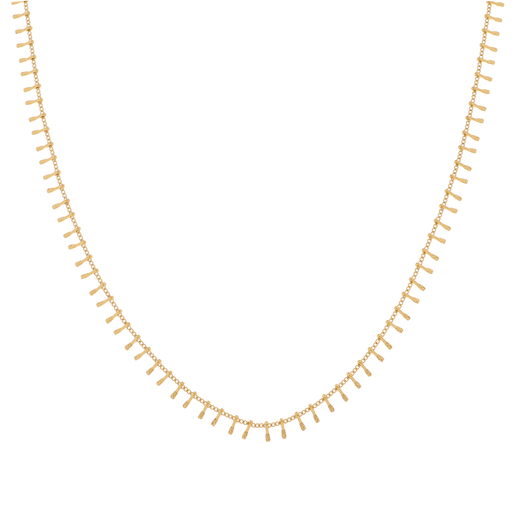 Necklace bars all around gold Necklace bars all around gold