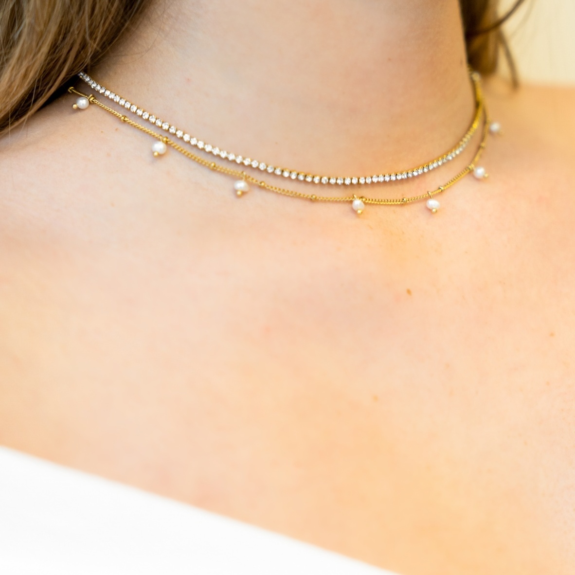 Necklace stones classic Necklace stones classic