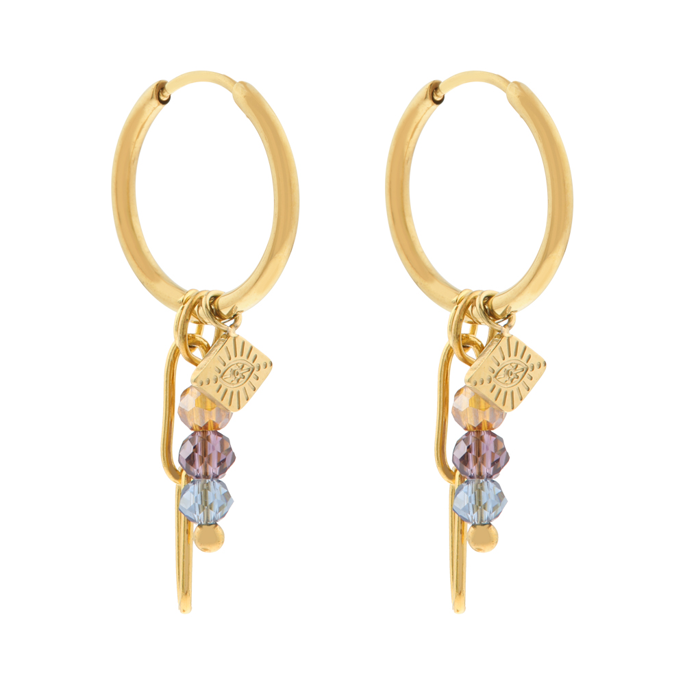 Earrings fine feeling the fall