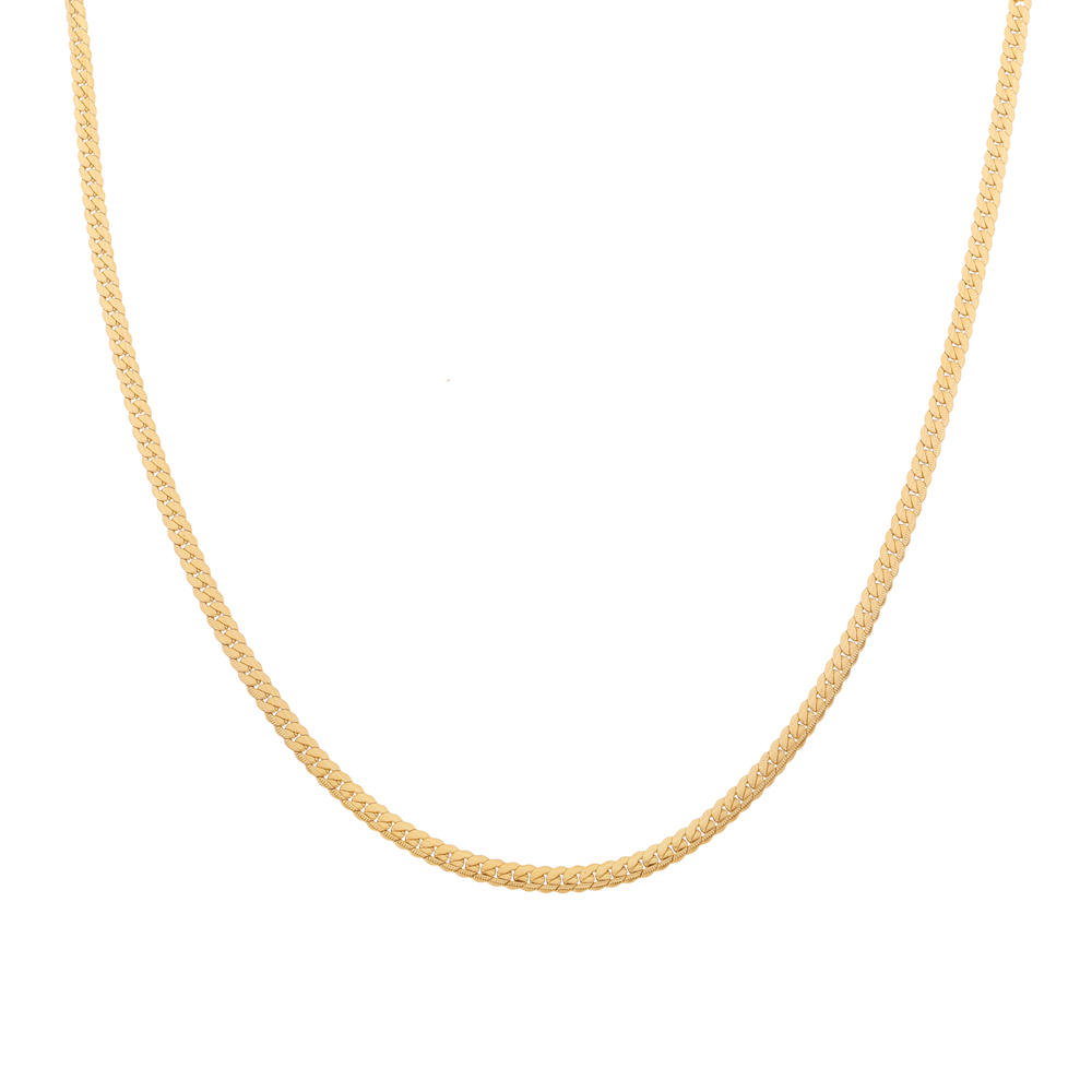Necklace basic bold chain gold Necklace basic bold chain gold