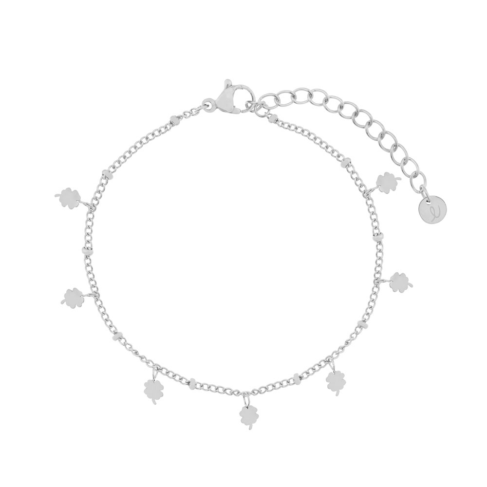 Bracelet full of clovers silver Bracelet full of clovers silver