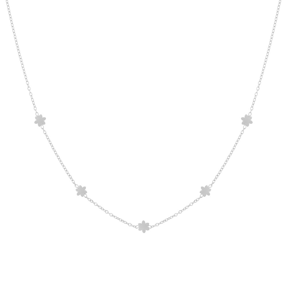 Ketting bedel bloemen