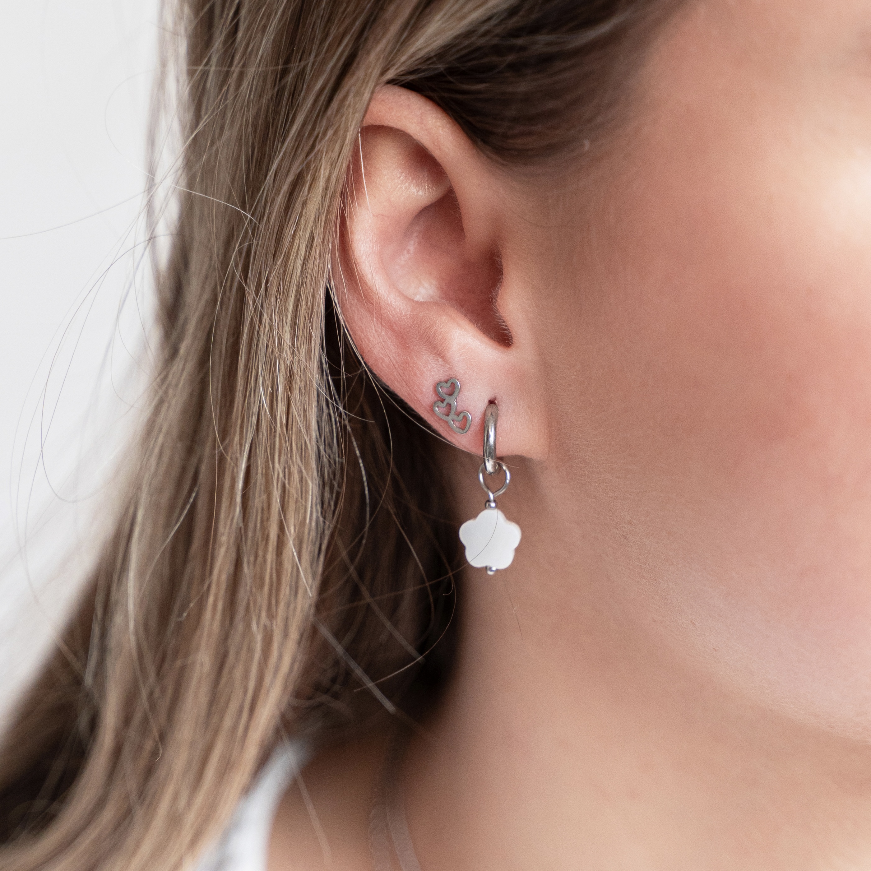 Earrings fine happiness