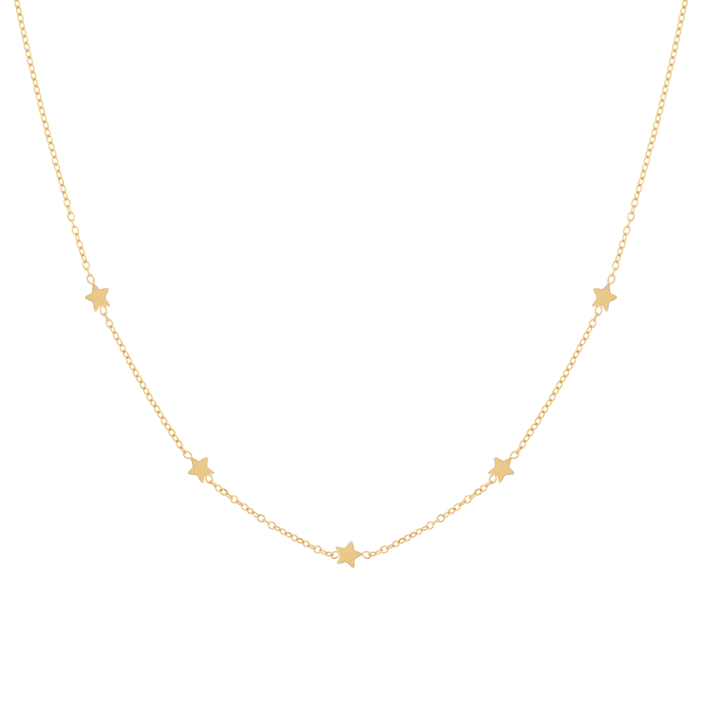 Necklace mini stars gold Necklace mini stars gold