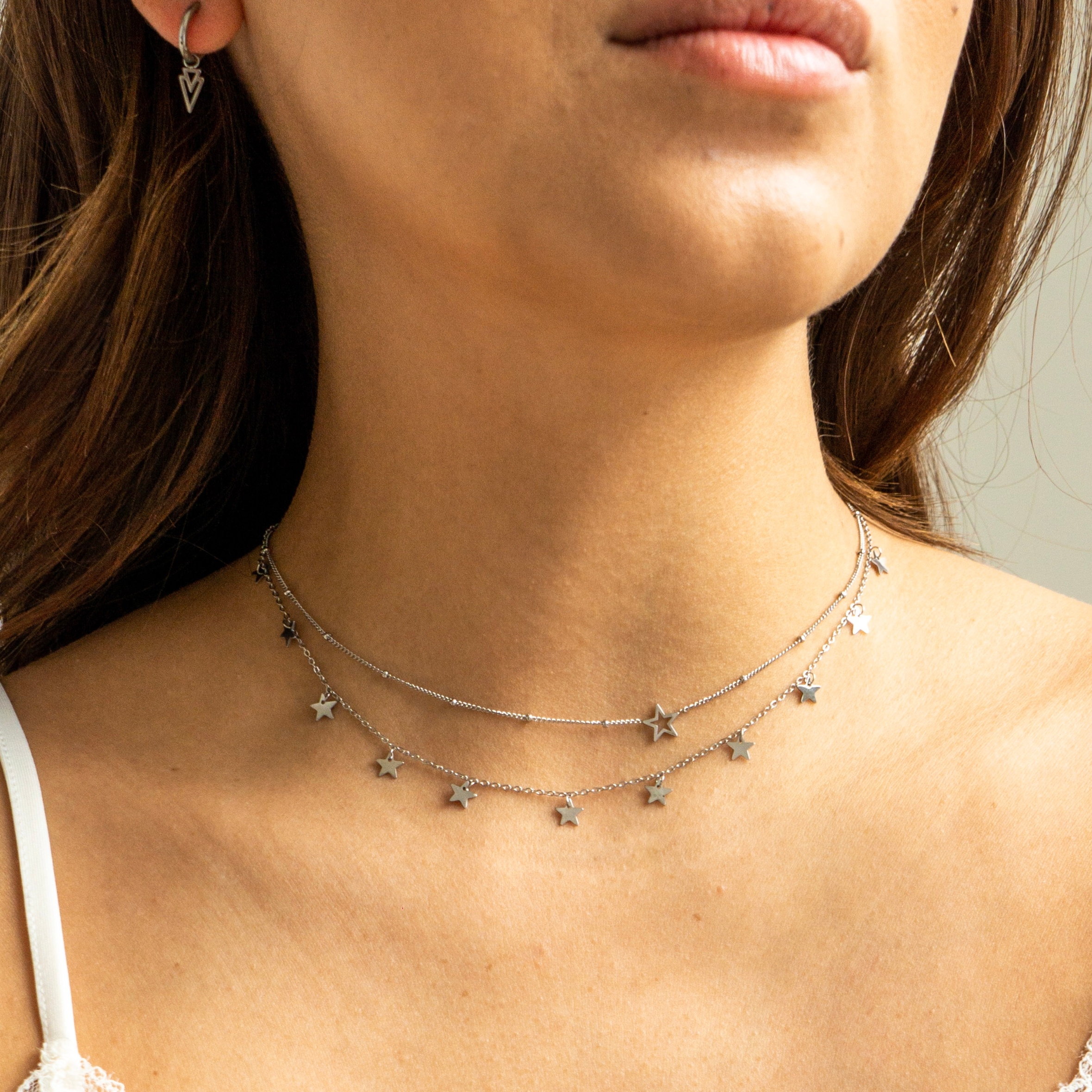 Ketting met een boel sterretjes Ketting met een boel sterretjes