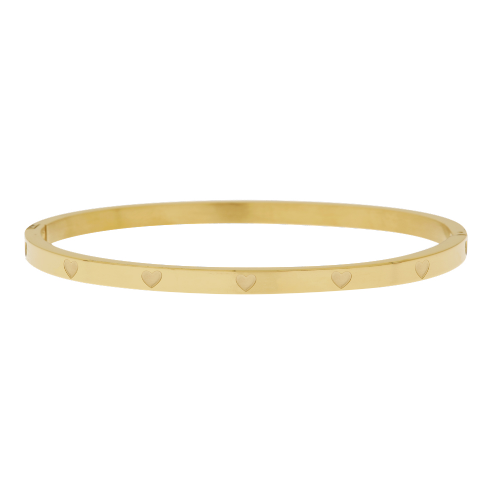 Bangle armband hartjes Bangle armband hartjes
