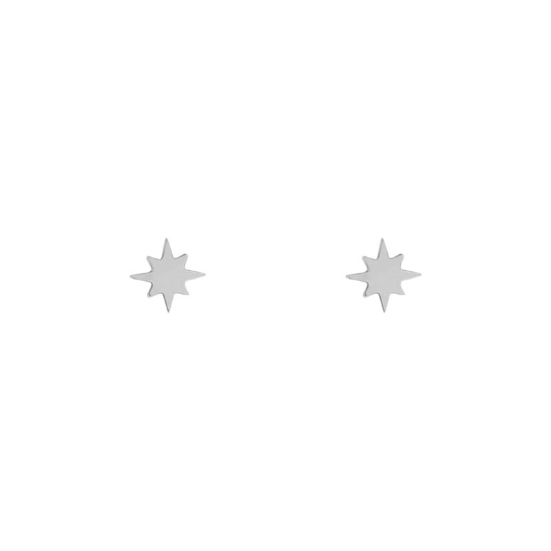 Stud earrings northstar silver Stud earrings northstar silver