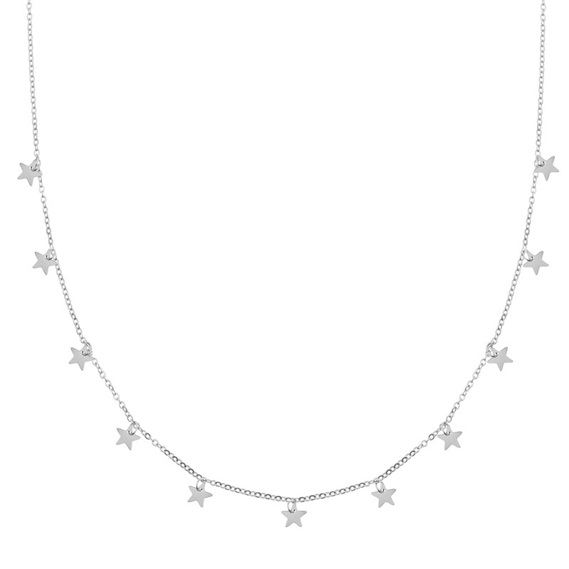 Necklace a lot of stars silver Necklace a lot of stars silver