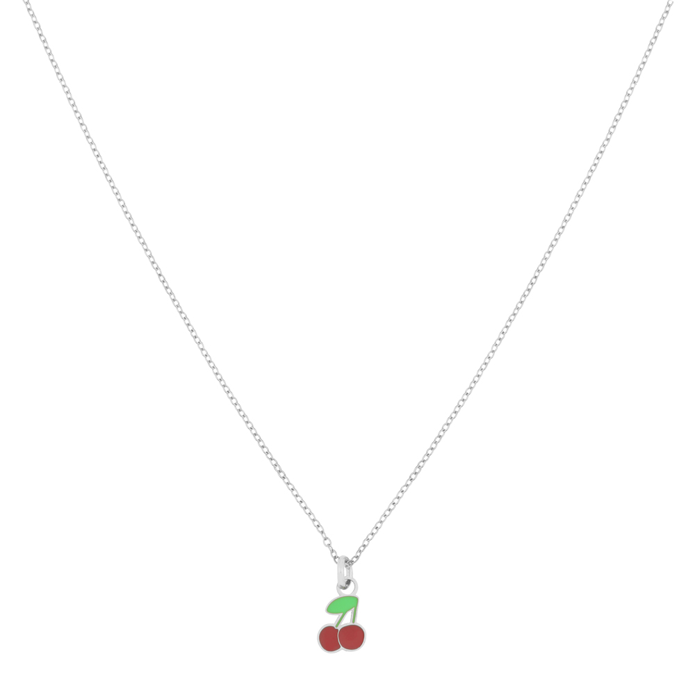 Necklace fruit cherry
