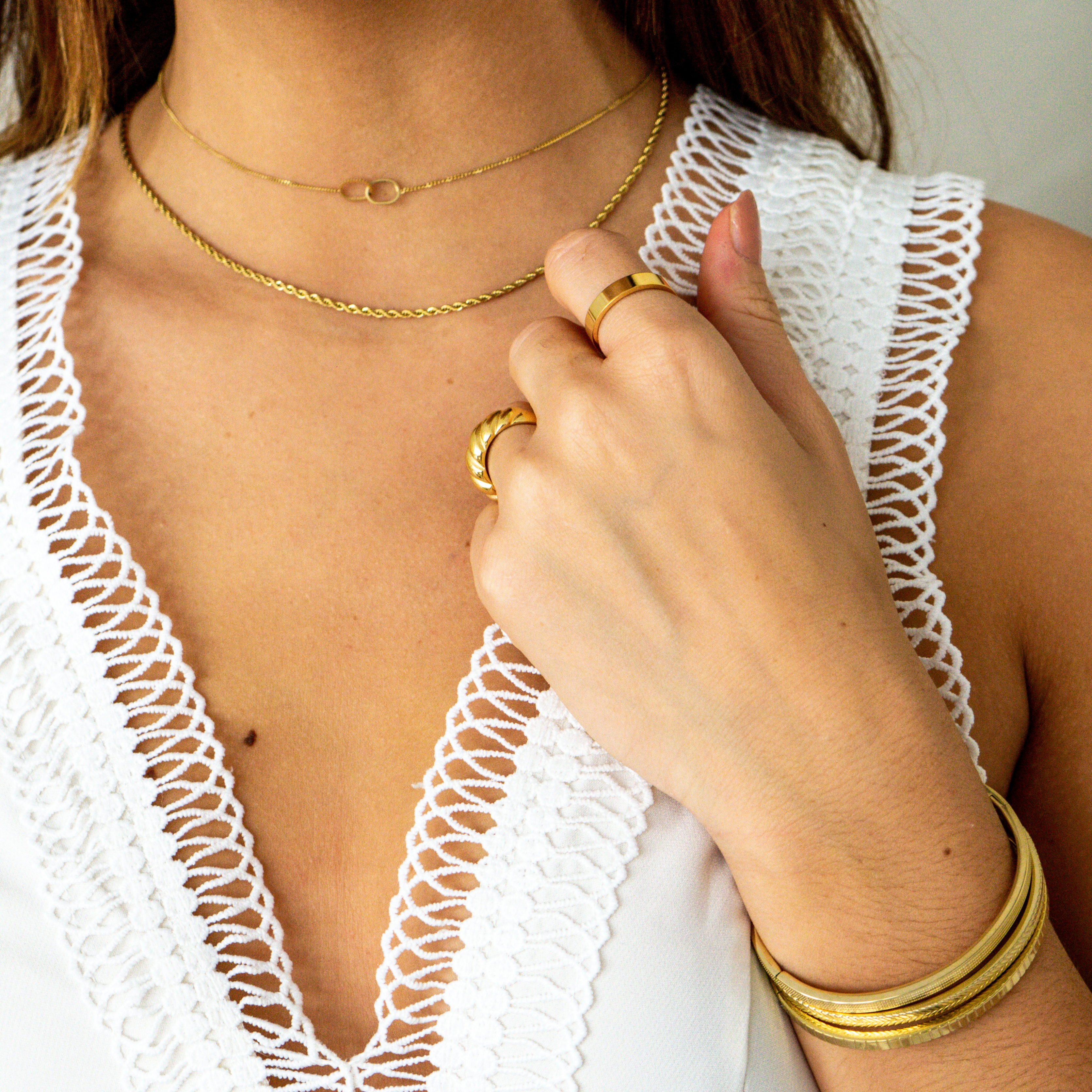 Necklace share ovals Necklace share ovals