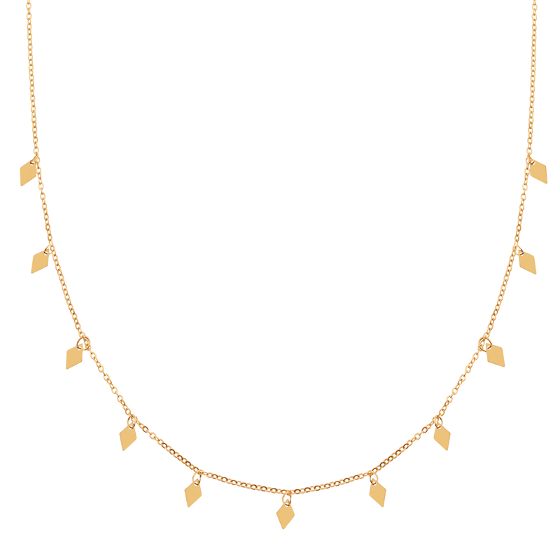 Necklace a lot of diamonds gold Necklace a lot of diamonds gold